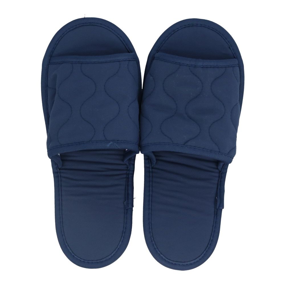 洗える携帯スリッパ, ネイビー, 約23〜25cm
