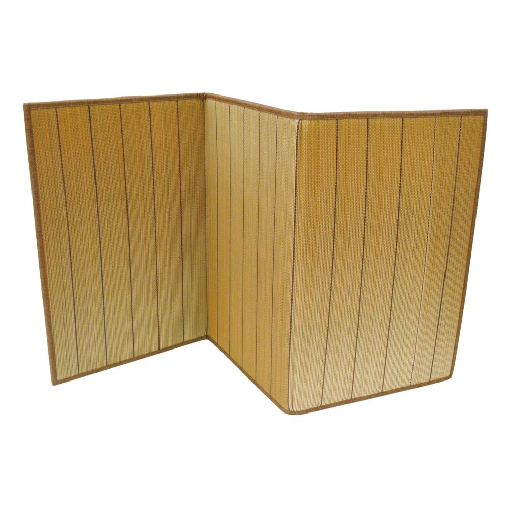 ３つ折りフロア畳　ブレス８２×１６４ｃｍ, ブラウン, 82×164cm