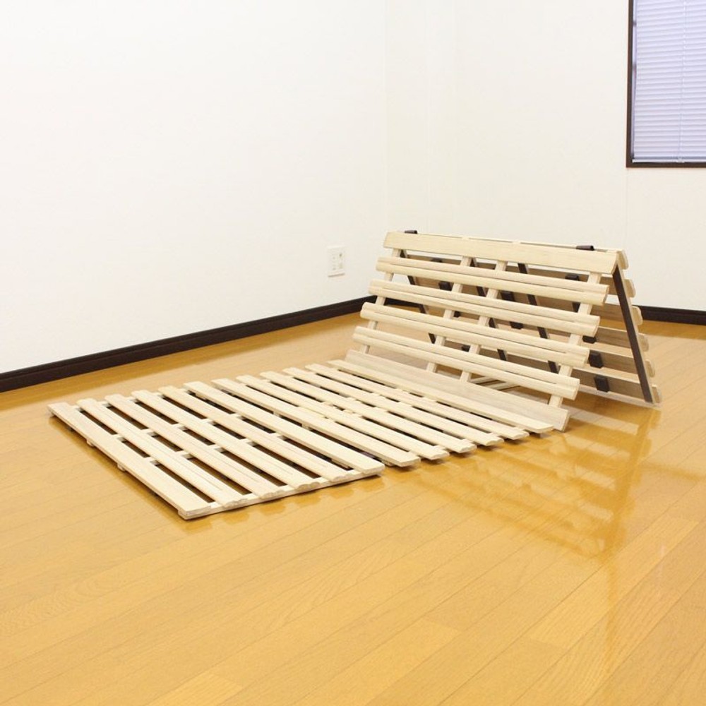 通気性の良い桐すのこベッド, 桐（S）, シングル