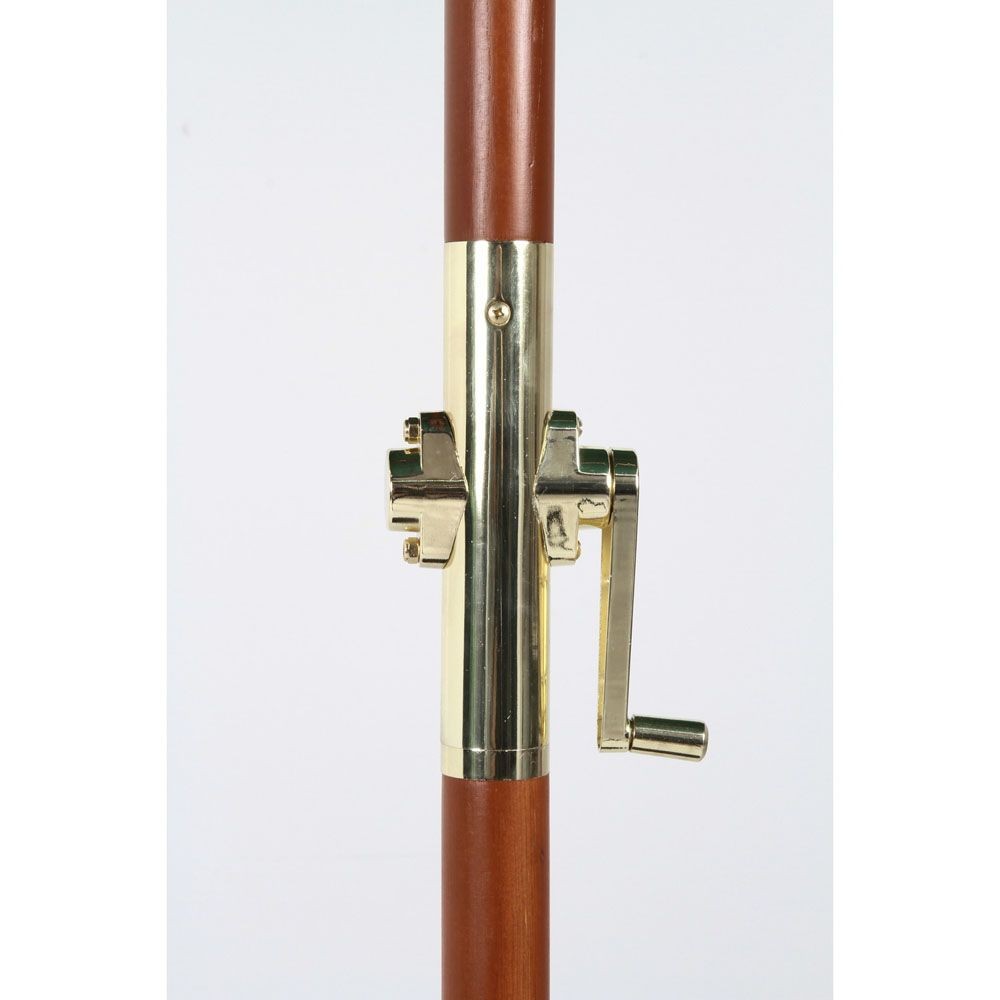 不二貿易  木製パラソル　270ｃｍ, ブラウン, 直径約2.5m