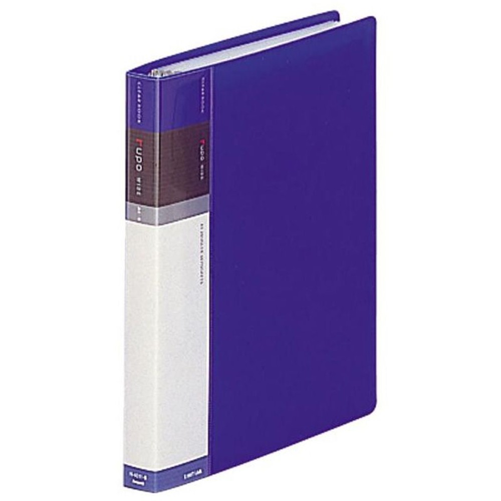 リヒト　クリヤーブック30Ｐ青　Ｎ4611ー8, 青(A5), A4サイズ