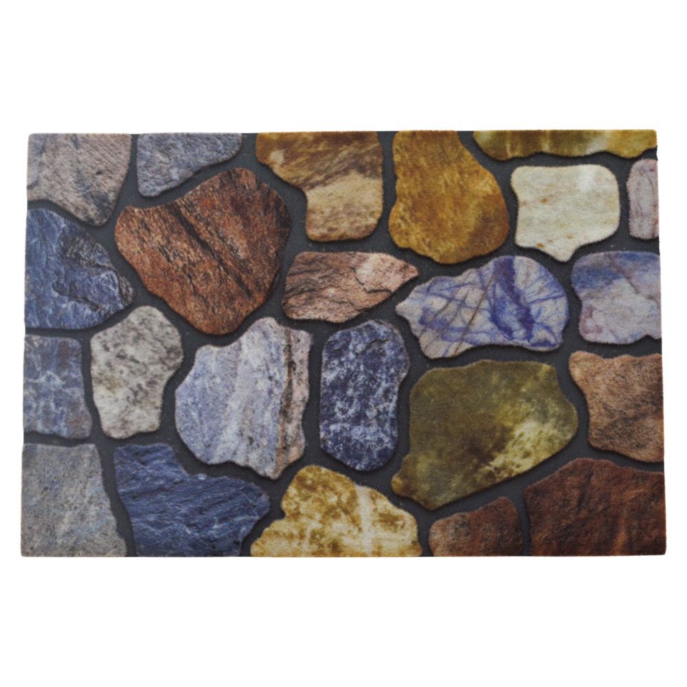 玄関マット タイル 60&times;40cm, タイル, 60&times;40cm