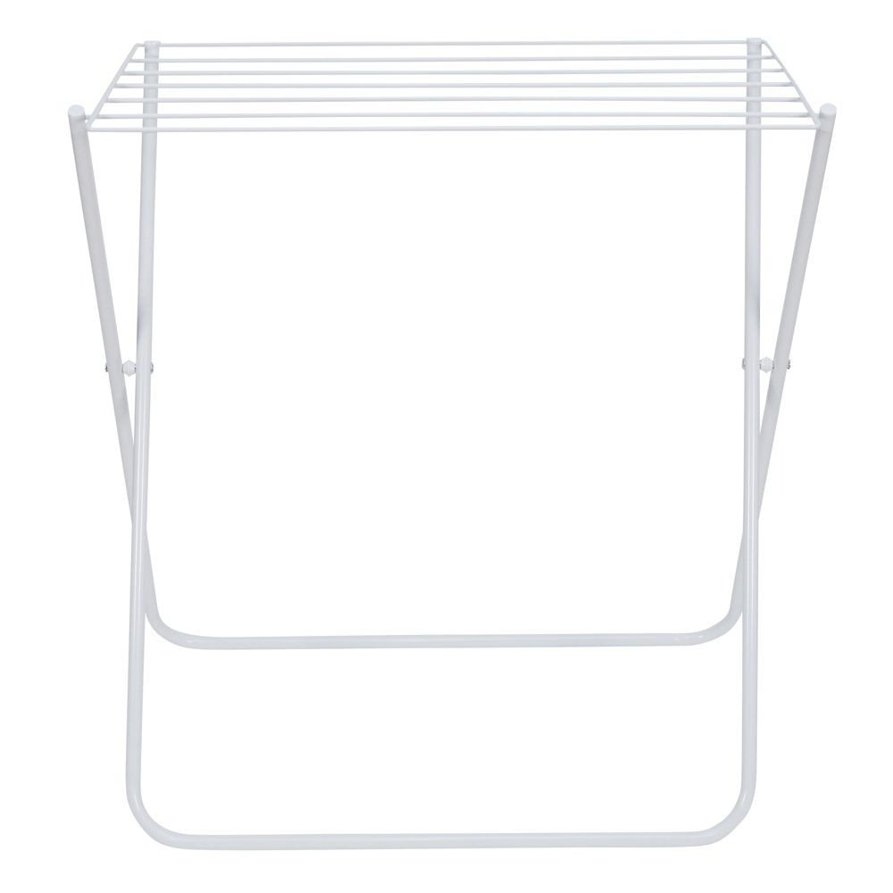 デザイン　タオルハンガースタンド７枚掛け, ホワイト, 7枚掛け