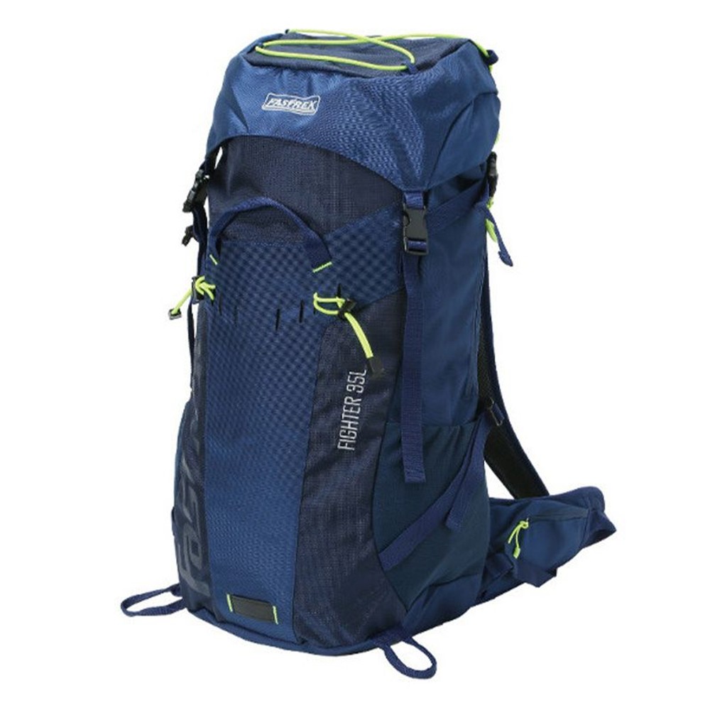 軽くて背中がムレにくいリュック 35L, ネイビー, 35L