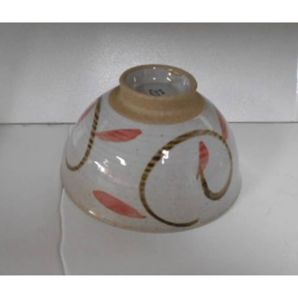 軽量飯碗　土物唐草, 赤, その他サイズ１