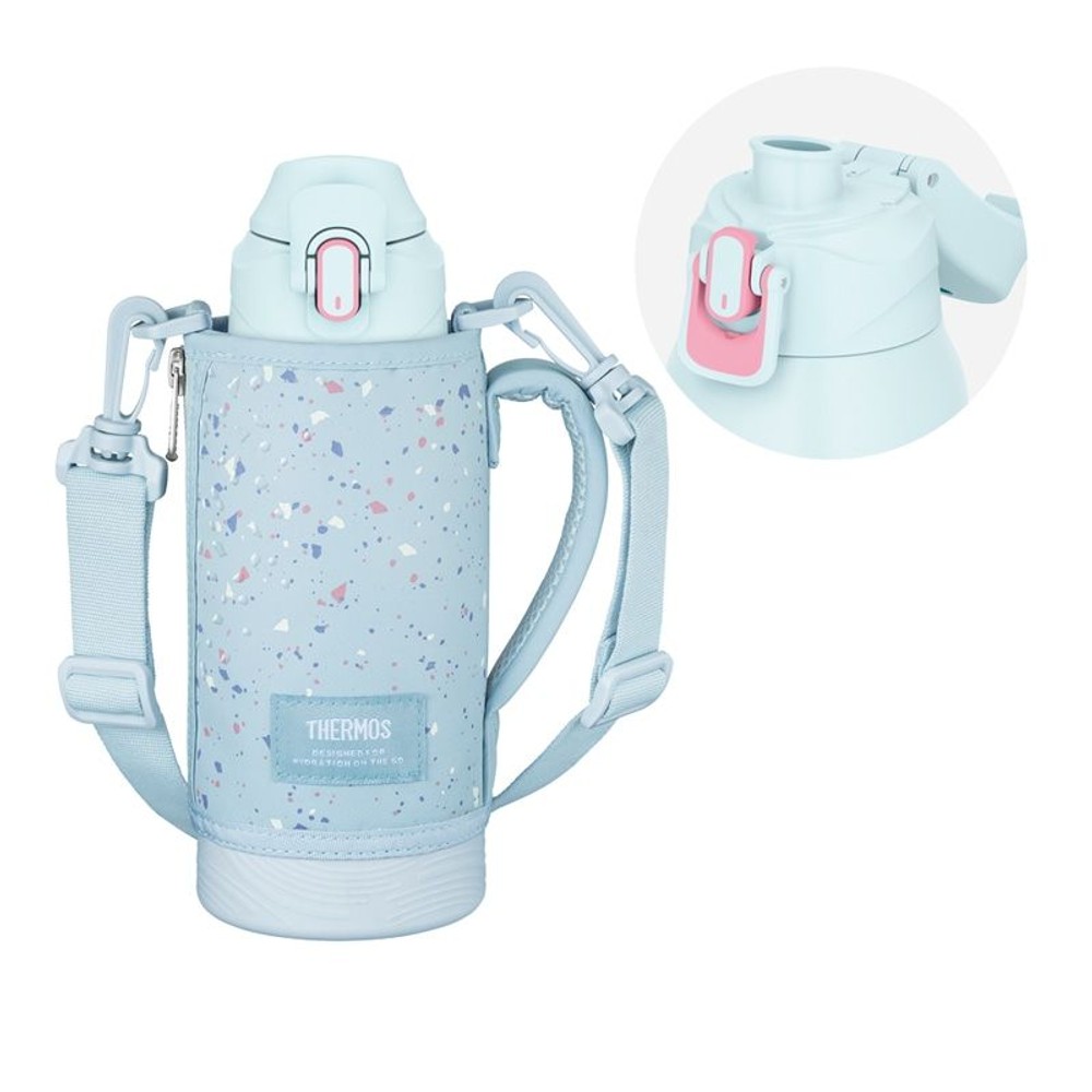 サーモス　真空断熱スポーツボトル ＦＪＳー８００Ｆ ＦＲＢ, フロスティブルー, 800ml