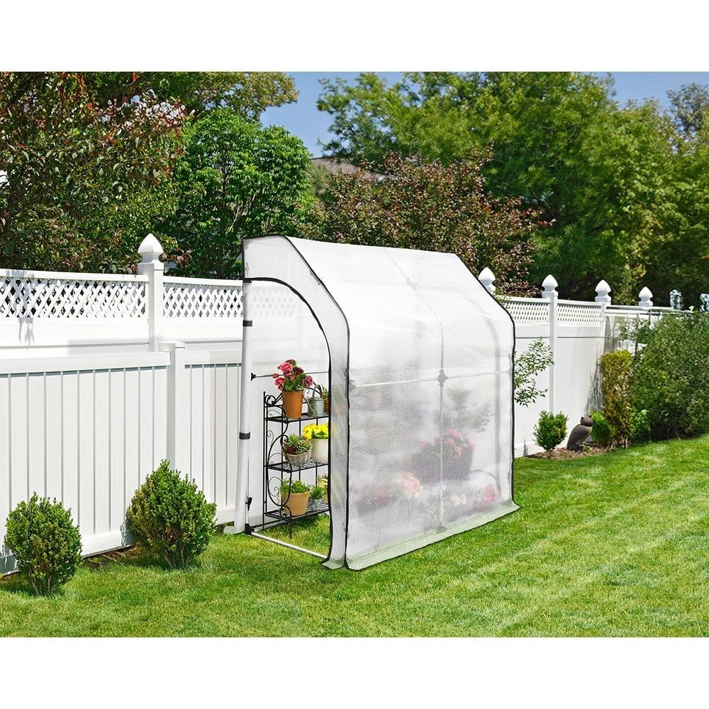 簡易万能温室  壁付【メーカー直送・代引不可】, -, 壁付