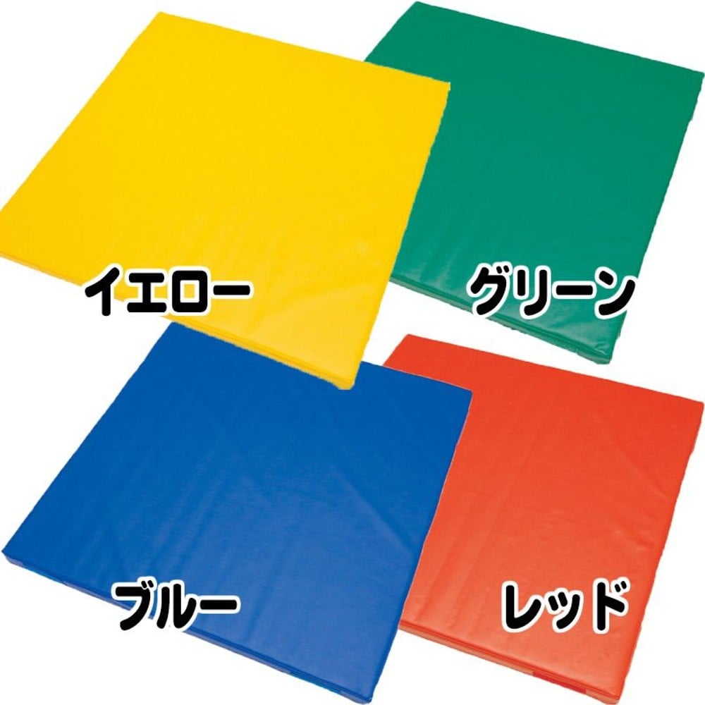 【廃盤】キッズルームマット　約90&times;90&times;5cm, ブルー, 約90&times;90&times;5cm