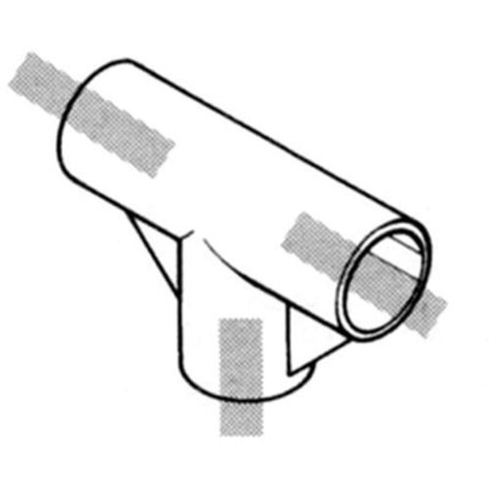 YAZAKI 矢崎化工 イレクタープラスチックジョイント J-7B S 枠・パイプのつなぎ用　&Phi;28用, アイボリー, J-7B S（3方向（枠のつなぎ用・1方向通し））