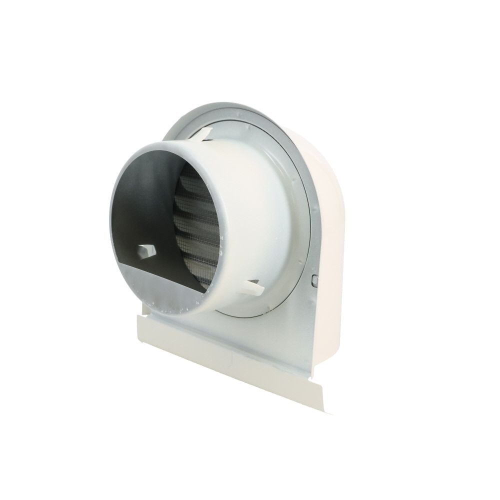 自然　Ｕ型フードガラリ　１００パイ　ミルキーホワイト, ミルキーホワイト, φ100