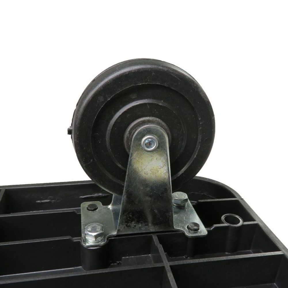 樹脂製平台車　ブラック, ブラック, 2kg