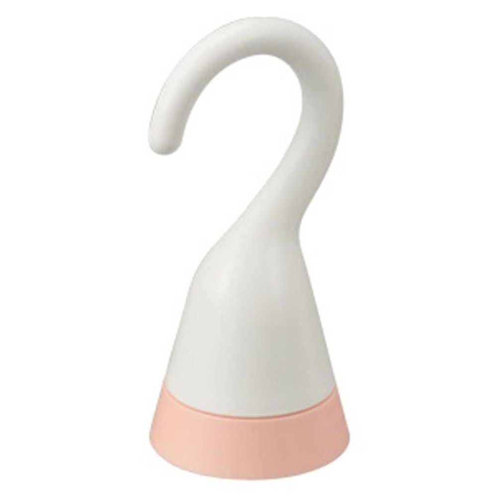 どこでもタオルホルダー, ピンク, 幅5.2cm&times;奥行4.8cm&times;高10.8cm