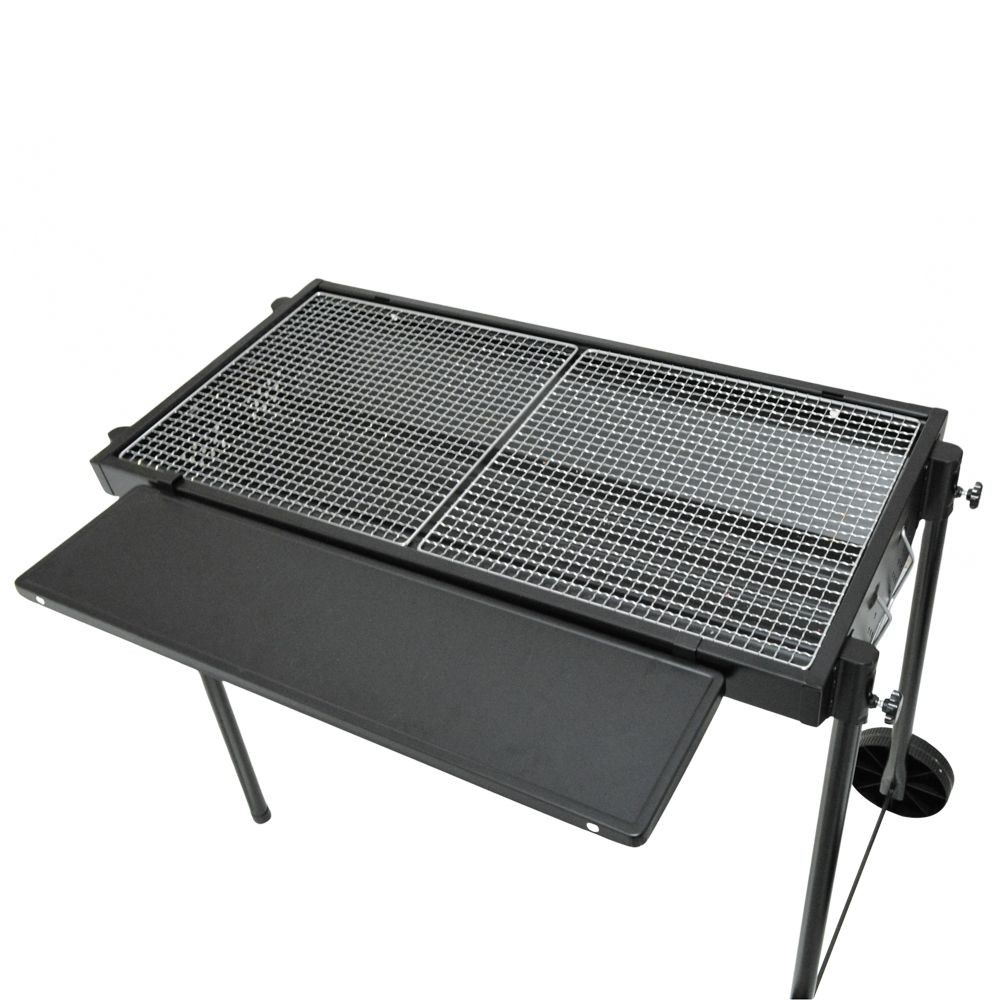 WIZ'A ウィザ みんなで楽しめる大型BBQコンロ ブラック, ブラック, 大型