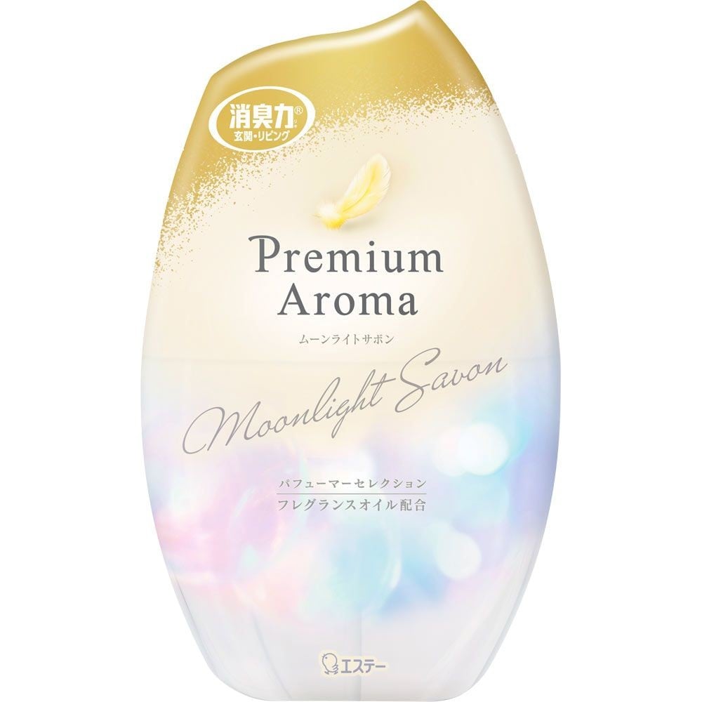 消臭力　Premium Aroma　ムーンライトサボン　玄関・リビング用, ムーンライトサボン, 400ml