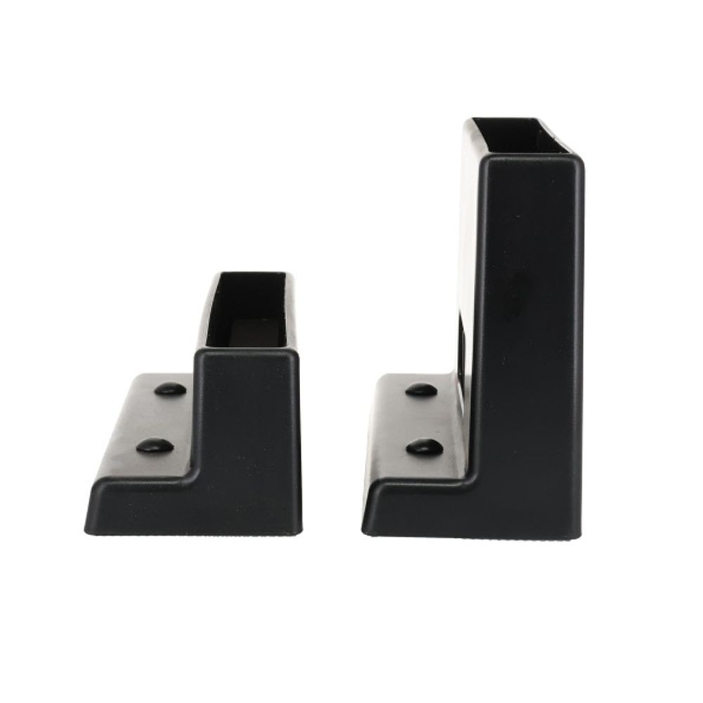 １ｘ６ブラケット  上下1セット, ブラック, 1個