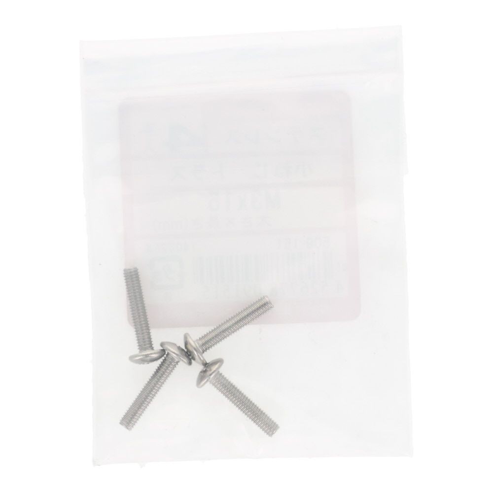 ＯＨＳＡＴＯ　ステン　コネジ　トラス　Ｍ３&times;１５, ステンレス, 4本入り