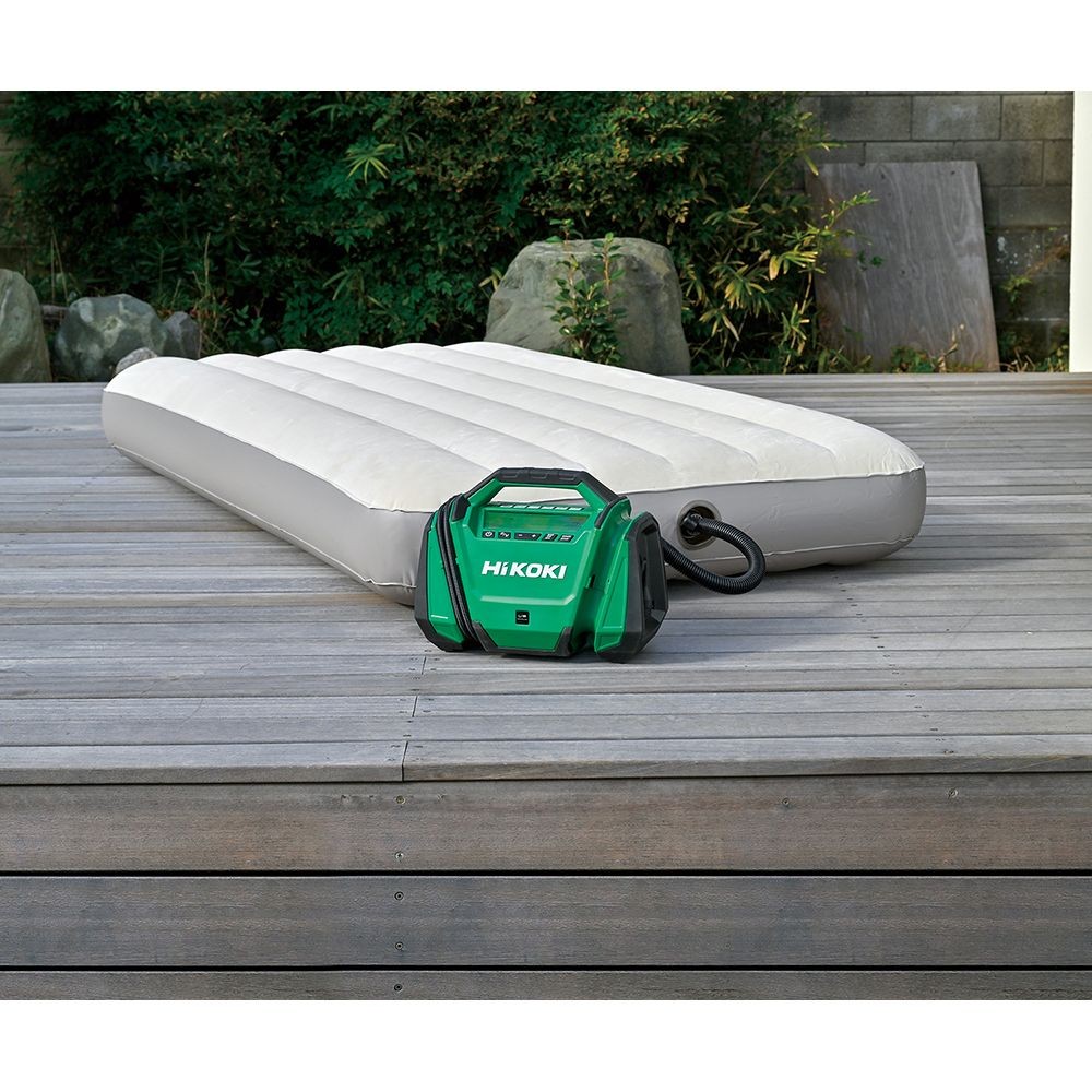 ハイコーキ　HIKOKI １８Ｖ空気入れ（本体のみ） UP18DA (NN), グリーン, UP18DA (NN)