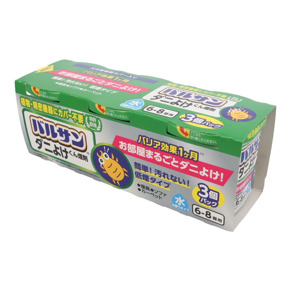 ラクラクバルサン ダニよけ水タイプ ６ｇ×３, 水タイプ, 3個セット