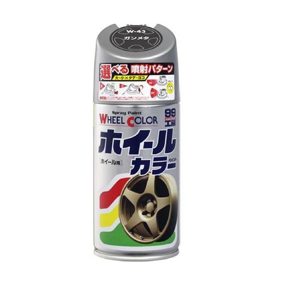 ホイールカラーＧＭ　Ｗ43　07543, ガンメタ, 300ml