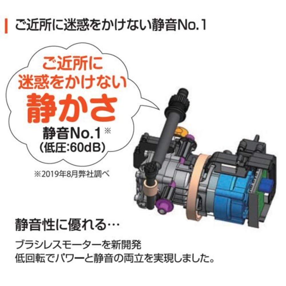 工進 充電式 高圧洗浄機 お手軽タイプ 36V 2.5Ah スマートコーシン SJC-3625, ホワイト, SJC-3625