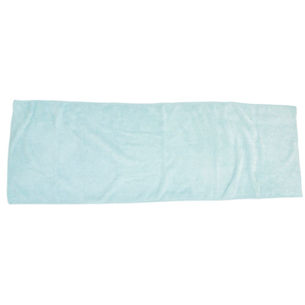 ●吸水速乾マイクロファイバータオル２枚組　ブルー, ブルー, 120mm&times;170mm&times;120mm