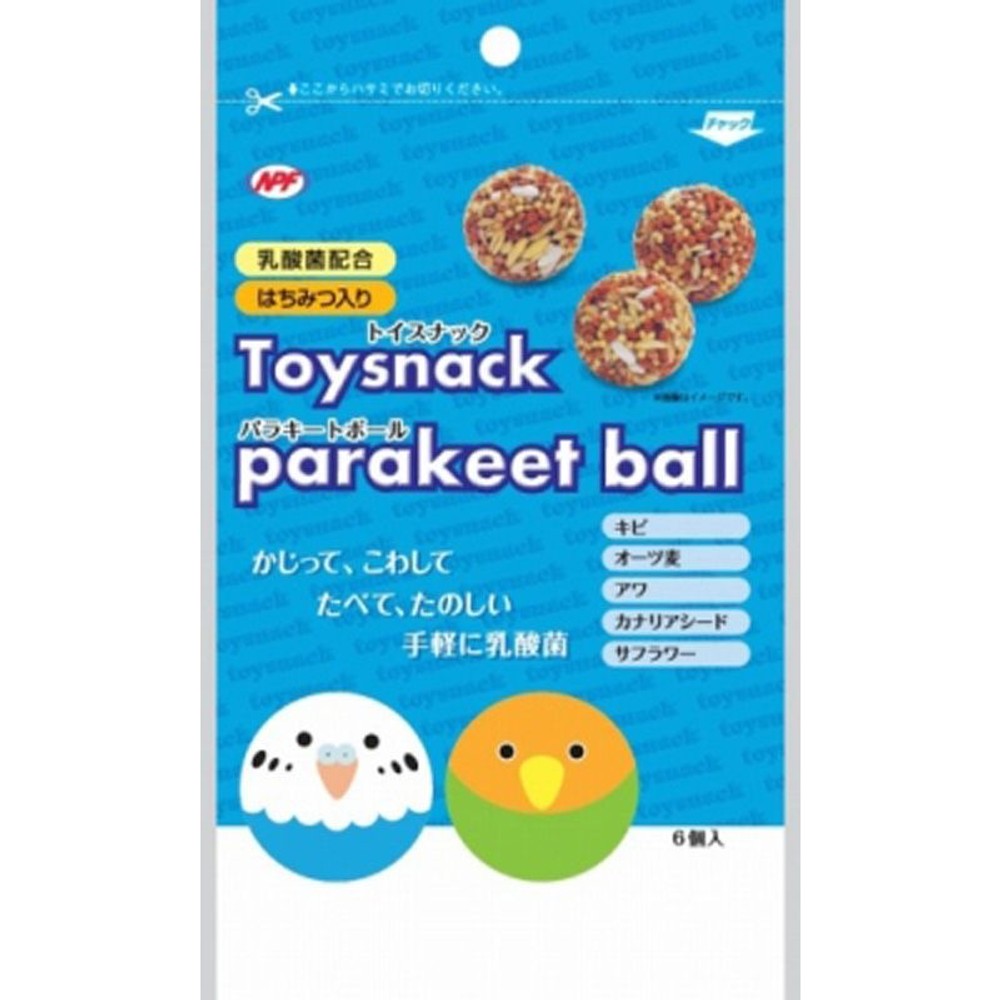 ＮＰＦ　トイスナック　パラキートボール　6個入り, その他カラー１, その他サイズ１