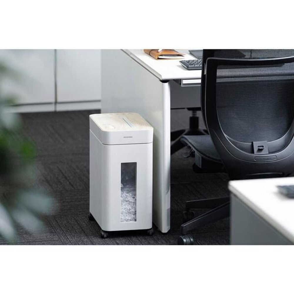 アイリスオーヤマ OS-A17C-W ホワイト オフィスシュレッダー, ホワイト, 45dB