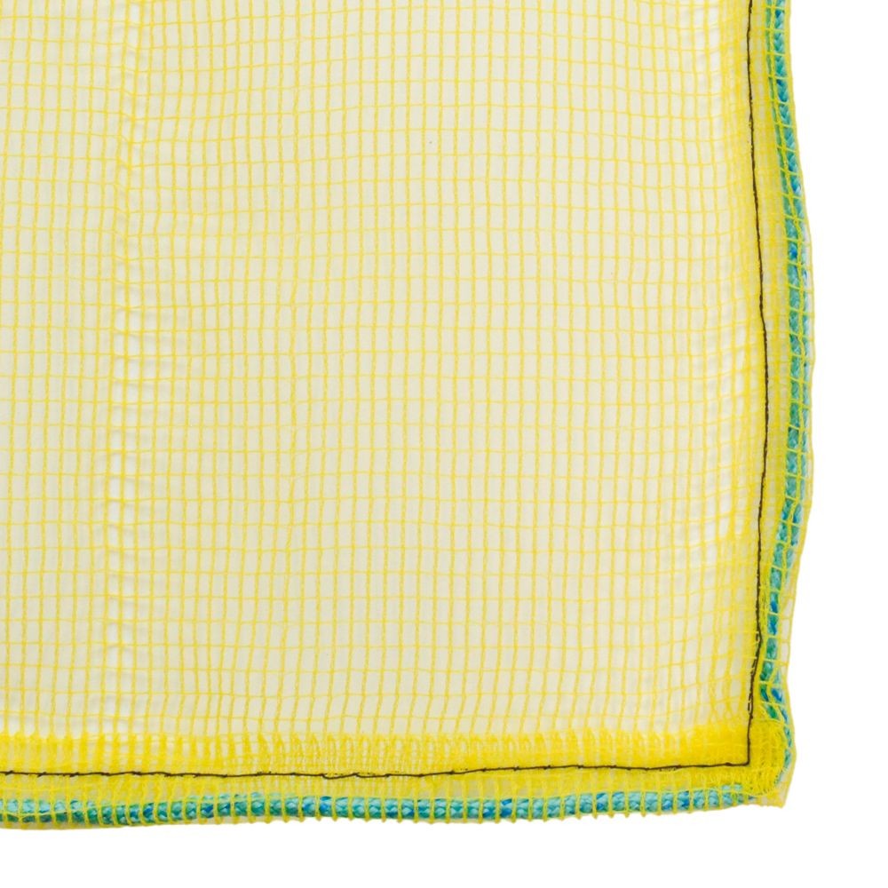 カラスネット　イエロー   目合い約4mm, イエロー(1.5), 1.5&times;1.5m