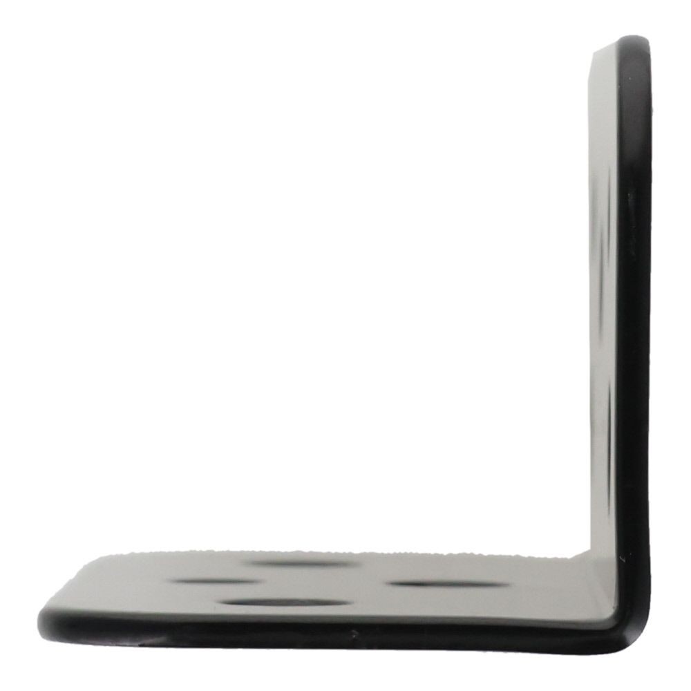 ２×４金具Ｌ型アングル　８０×３７×３７, 黒, L型アングル