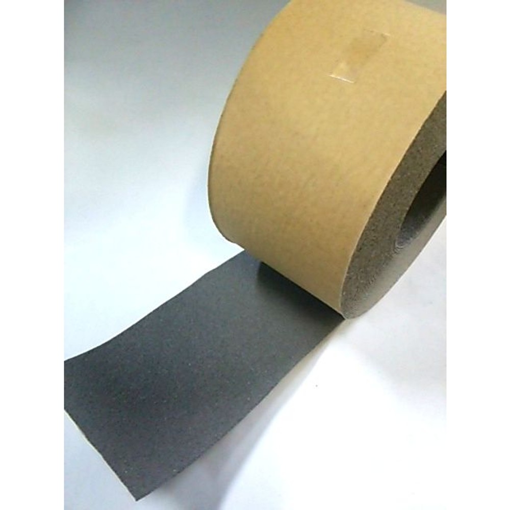 ノンスリップテープ屋外用　１００ｍｍ巾（切売り）, 灰, 100mm