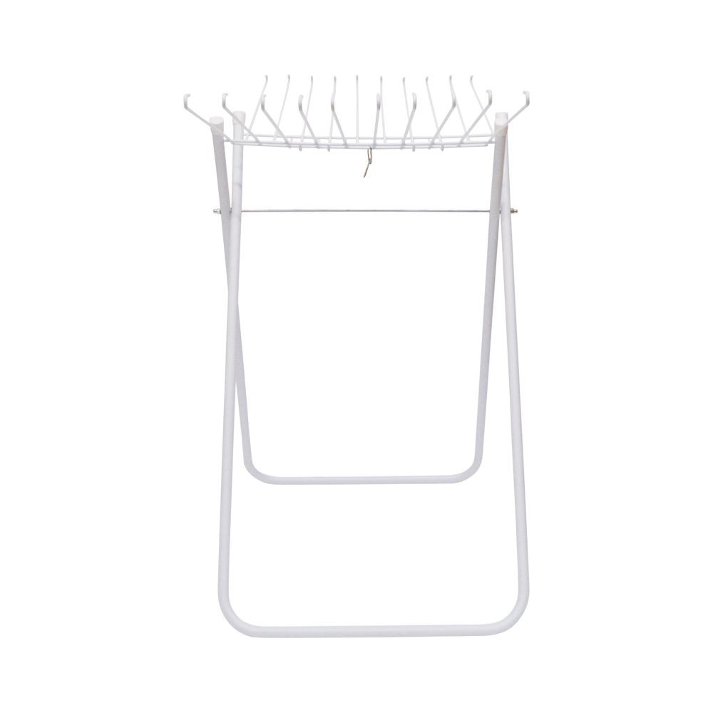 WIZ'A ウィザ たっぷり干せるタオルハンガー 20枚掛, ホワイト, 20枚掛け