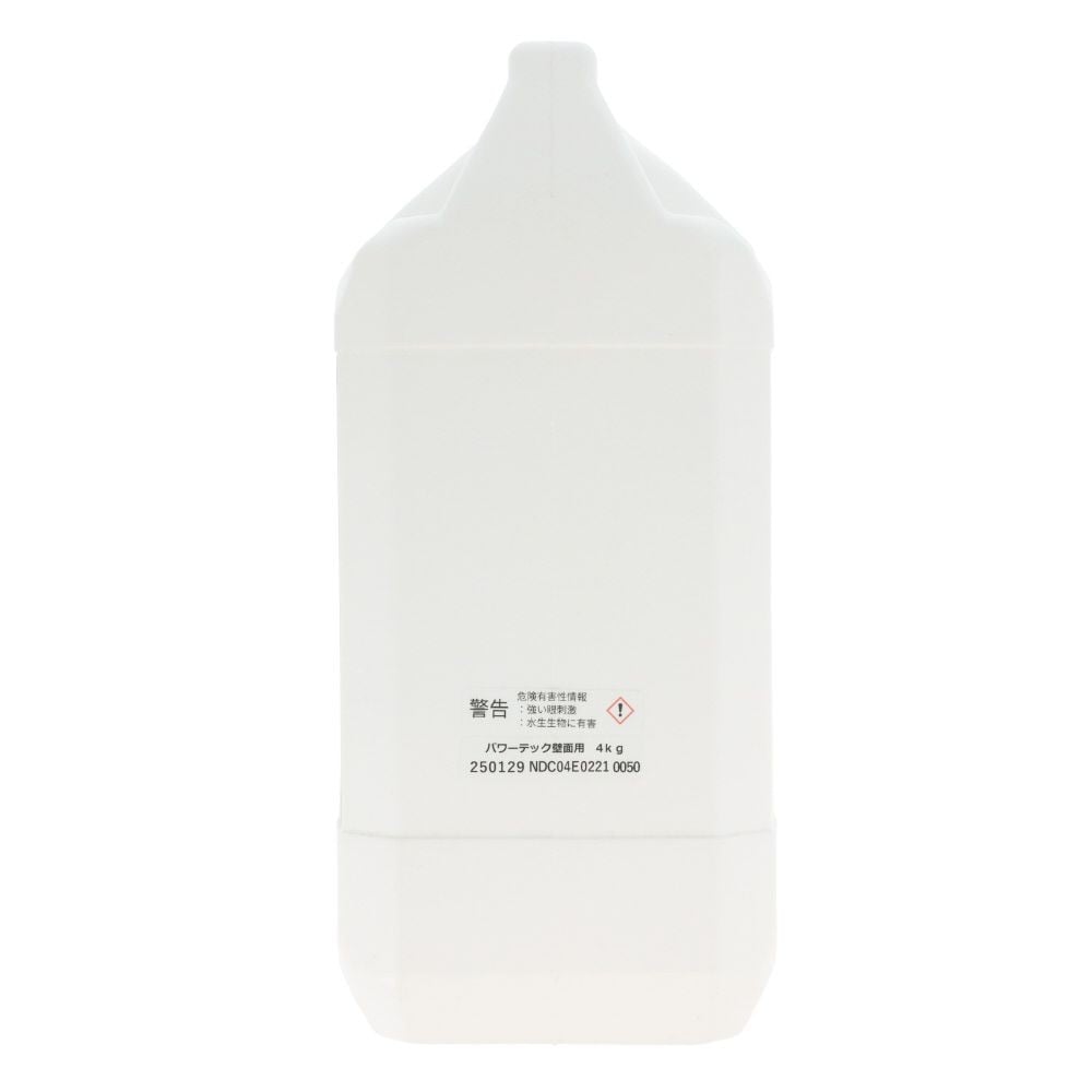 パワーテック 建物用塗料 超耐水保護コート剤（水性） 透明 4kg, 透明, 4kg