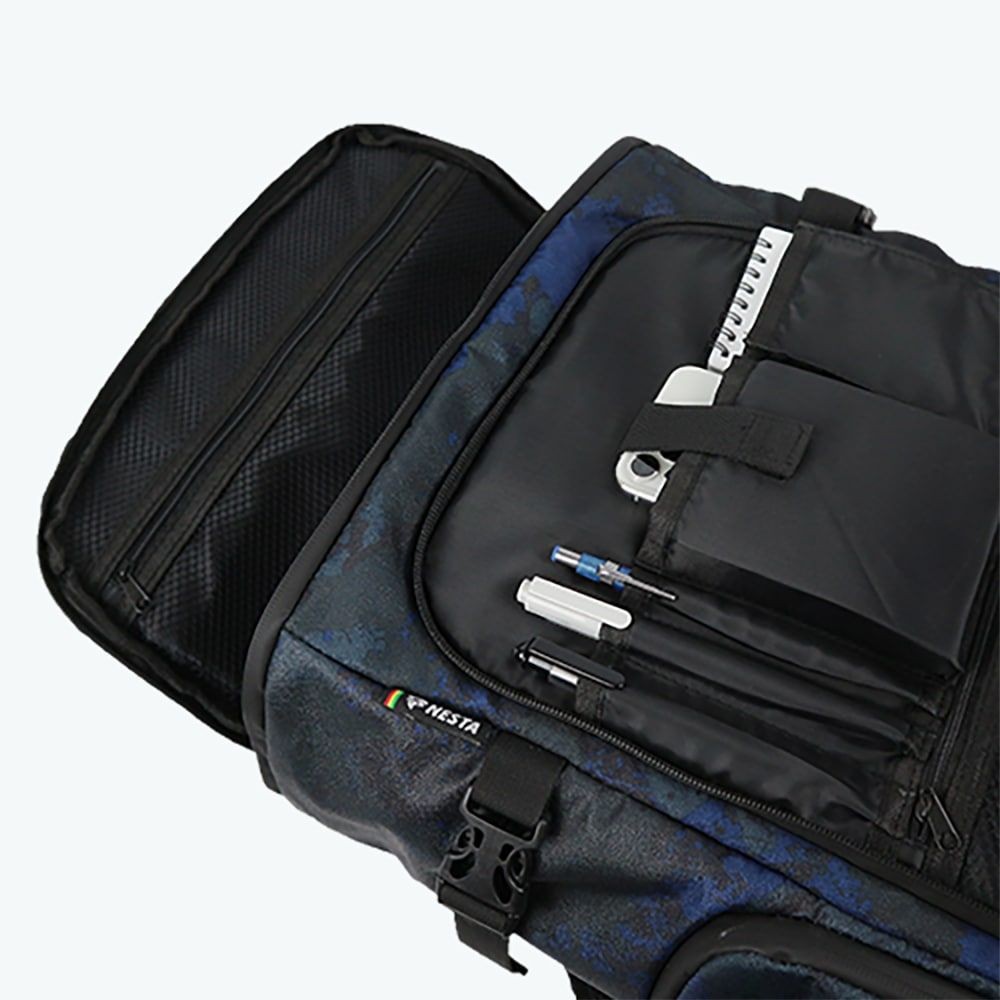 K-WORK/ケイワーク NESTA BRAND/ネスタブランド スクエアリュック, スプラッシュオレンジ, NEB-04