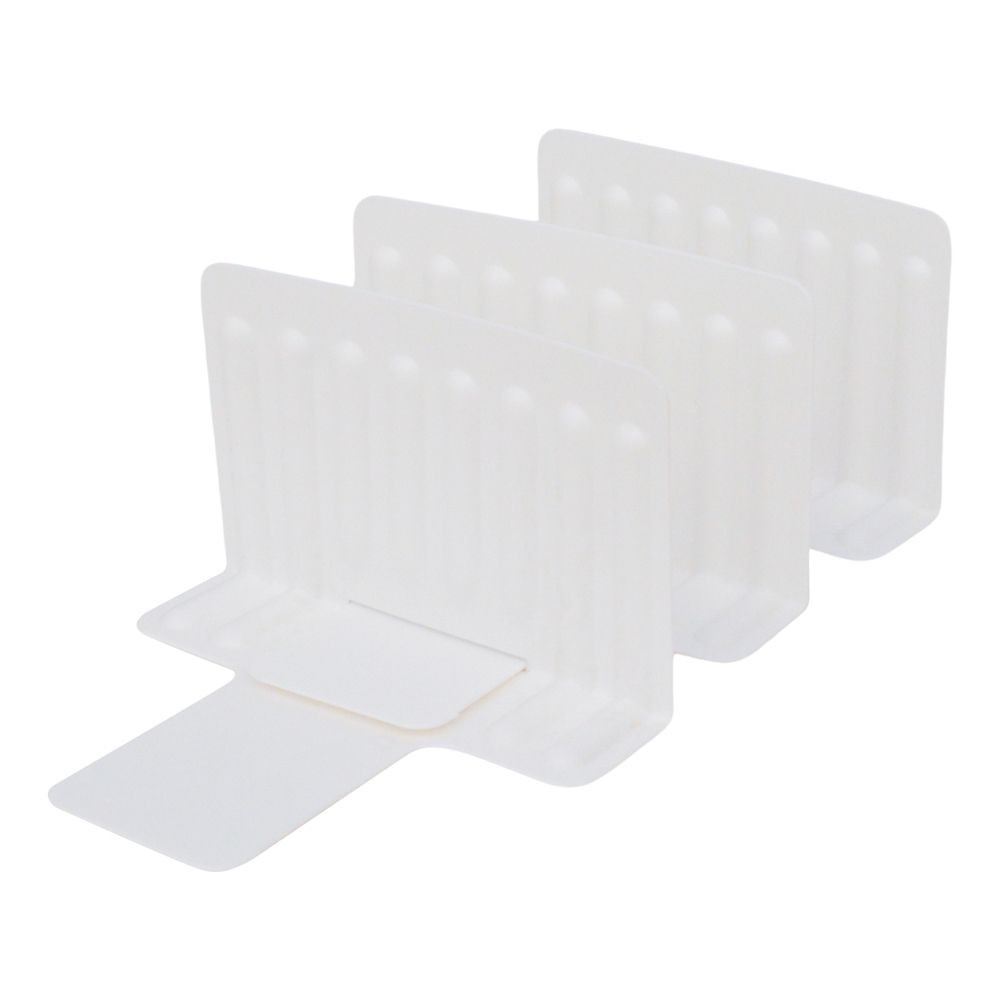 連結できる整理用仕切り板　３個入り, ホワイト, 3個入