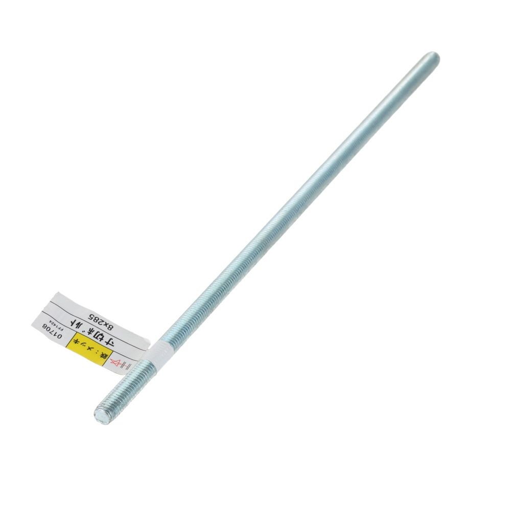 ＤＡＩＤＯＨＡＮＴ　鉄/ユニクロ　寸切ボルト　８&times;２８５, シルバー, 1本入り