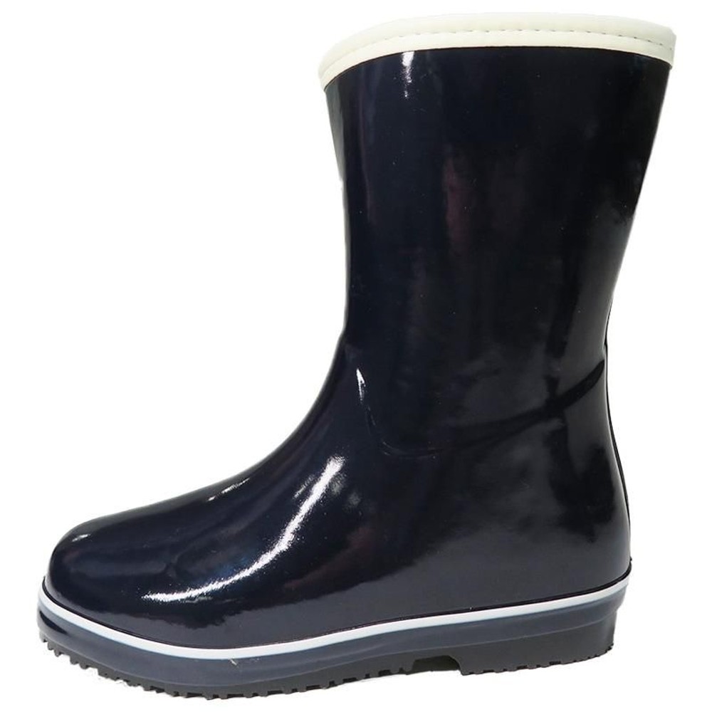 裏地に吸湿速乾生地をつかった婦人カラーブーツ ブラック, BK（22.5cm）, ２２．５ｃｍ