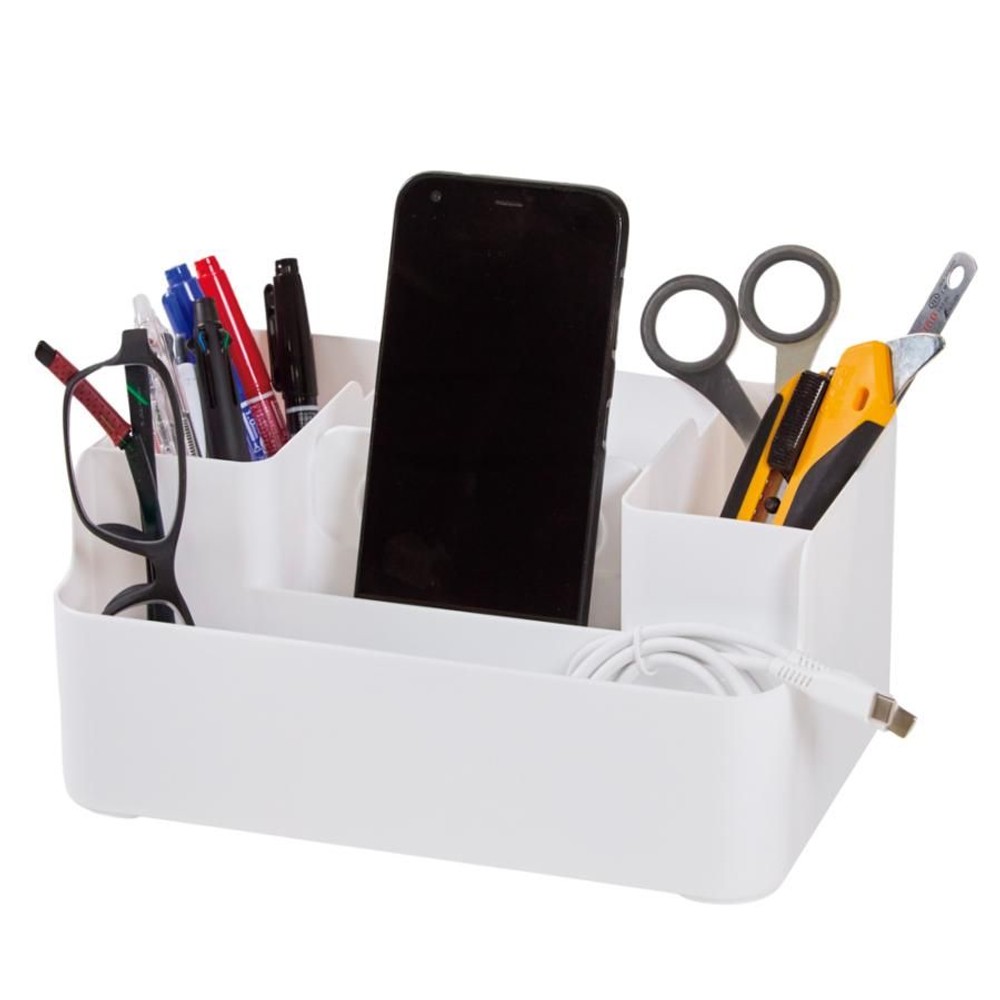 ウイザ WIZ'A重なる小物収納ケース, ホワイト（S）, Sサイズ