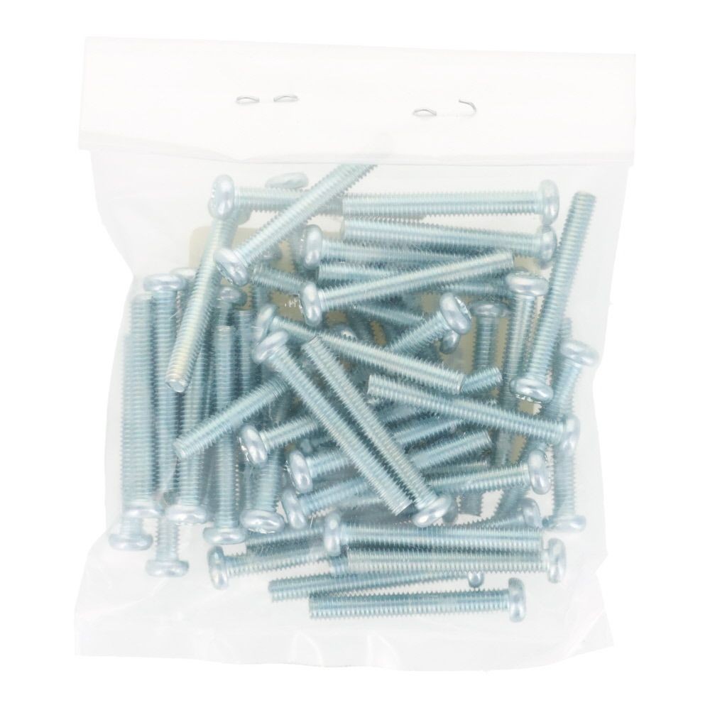 ユニクロ　小ねじ　鍋　Ｍ４&times;３０　５０個入り, 小ねじ, M4&times;30