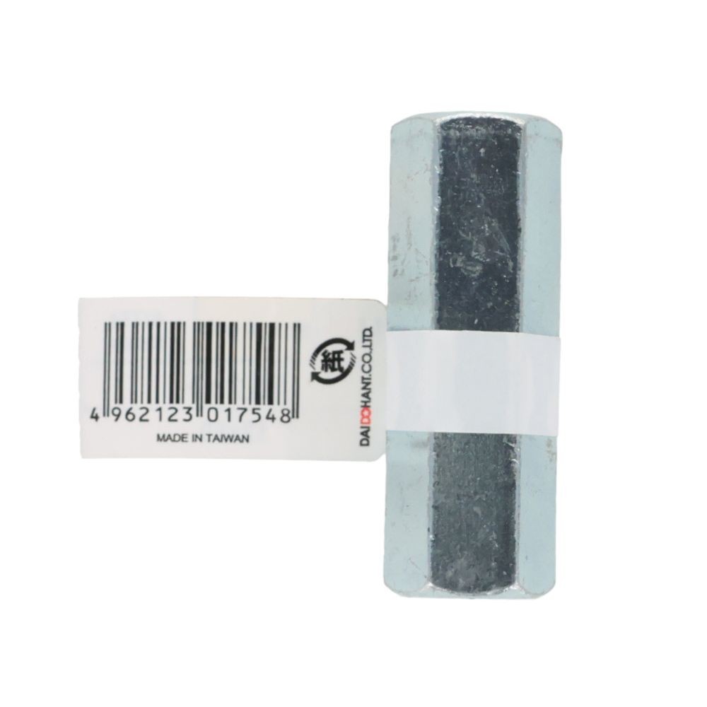 ＤＡＩＤＯＨＡＮＴ　ユニクロ　長ナット　１２&times;６０, シルバー, 1本入り