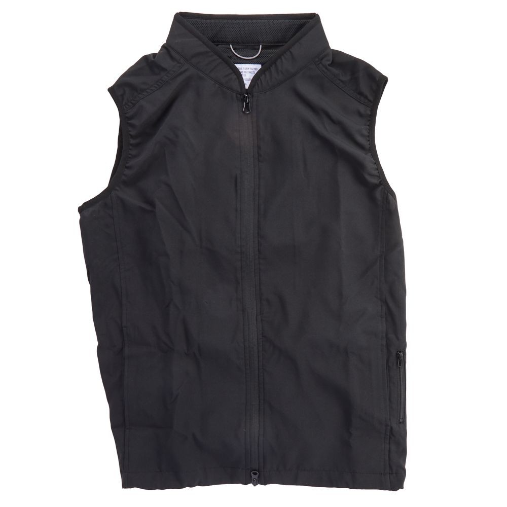 【2026年モデル】ウイザ　WIZ'A　スタンダード空調ウェア　ベスト　ブラック, ブラック, Sサイズ