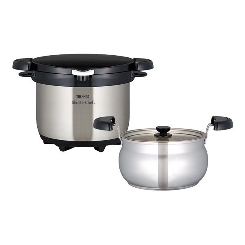 サーモス　シャトルシェフ　ＫＢＧー３０００　クリアステンレス, クリアステンレス, 3.0L