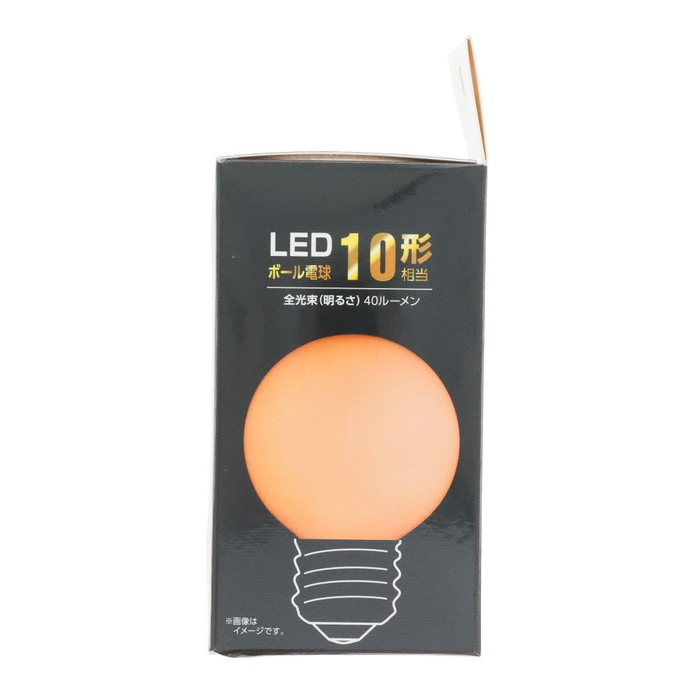 ヤザワ フィラメントLED LDG1LG50WH2, ホワイト, 10形相当