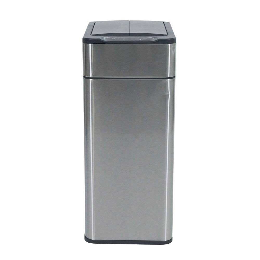 WIZ'A　ウィザ　両開きステンレスセンサーペール３０Ｌ, シルバー, 30L