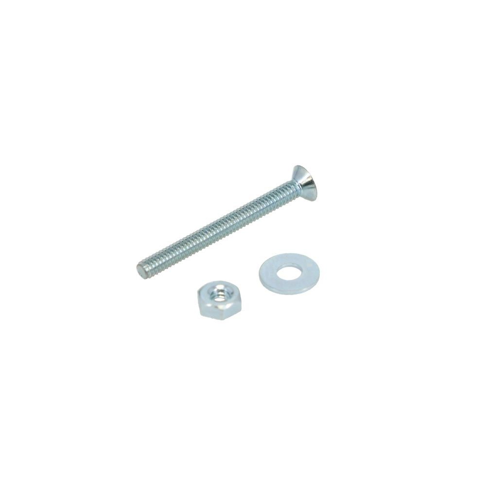 ＤＯー２９６　小ネジ　皿　Ｍ２ｘ２０, ユニクロメッキ, M2&times;20mm