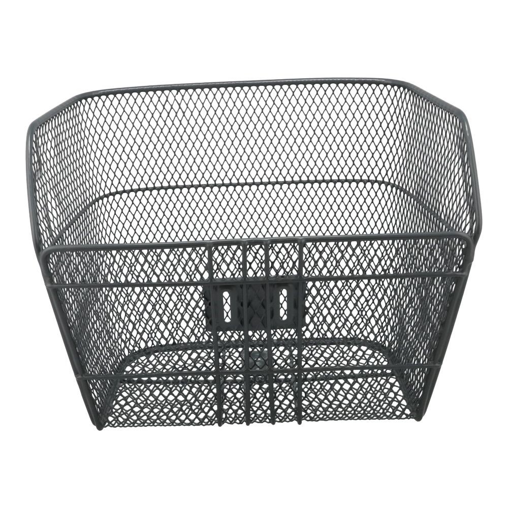 メッシュ前カゴ　大, グレー, 大