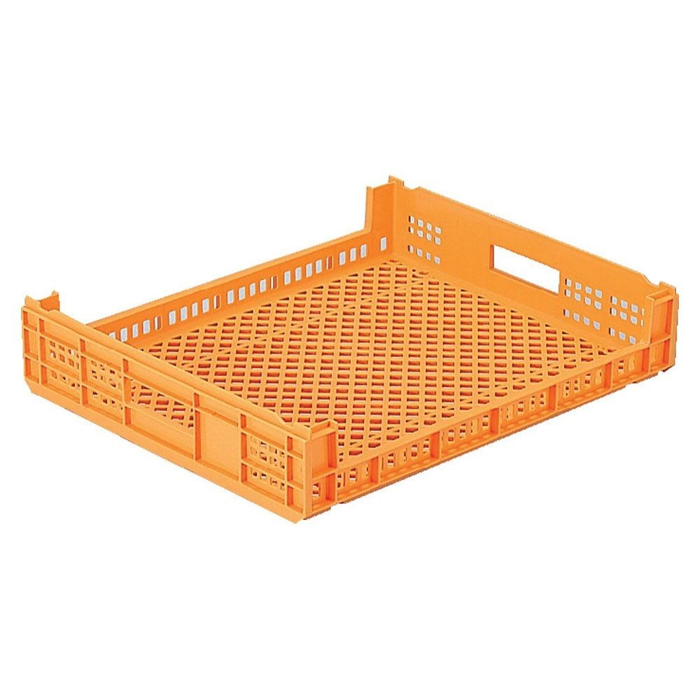 サンコー サンテナー D#35 オレンジ 103503-00 &times;10個セット【メーカー直送・代引不可】【法人限定】, オレンジ, 10P