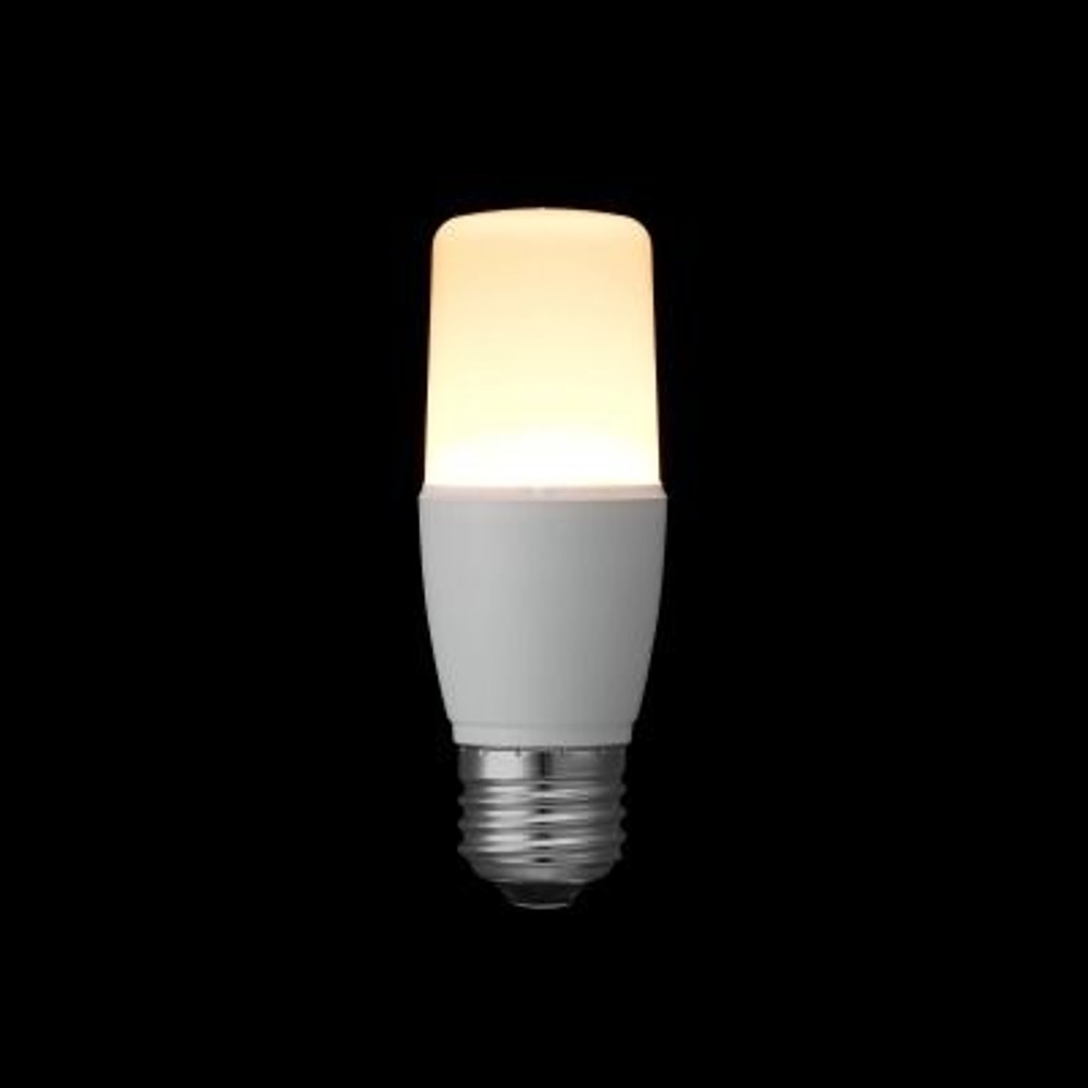 T形LED電球 60W形相当 E26 電球色 全方向タイプ LDT8LG, 電球色, E26 60W
