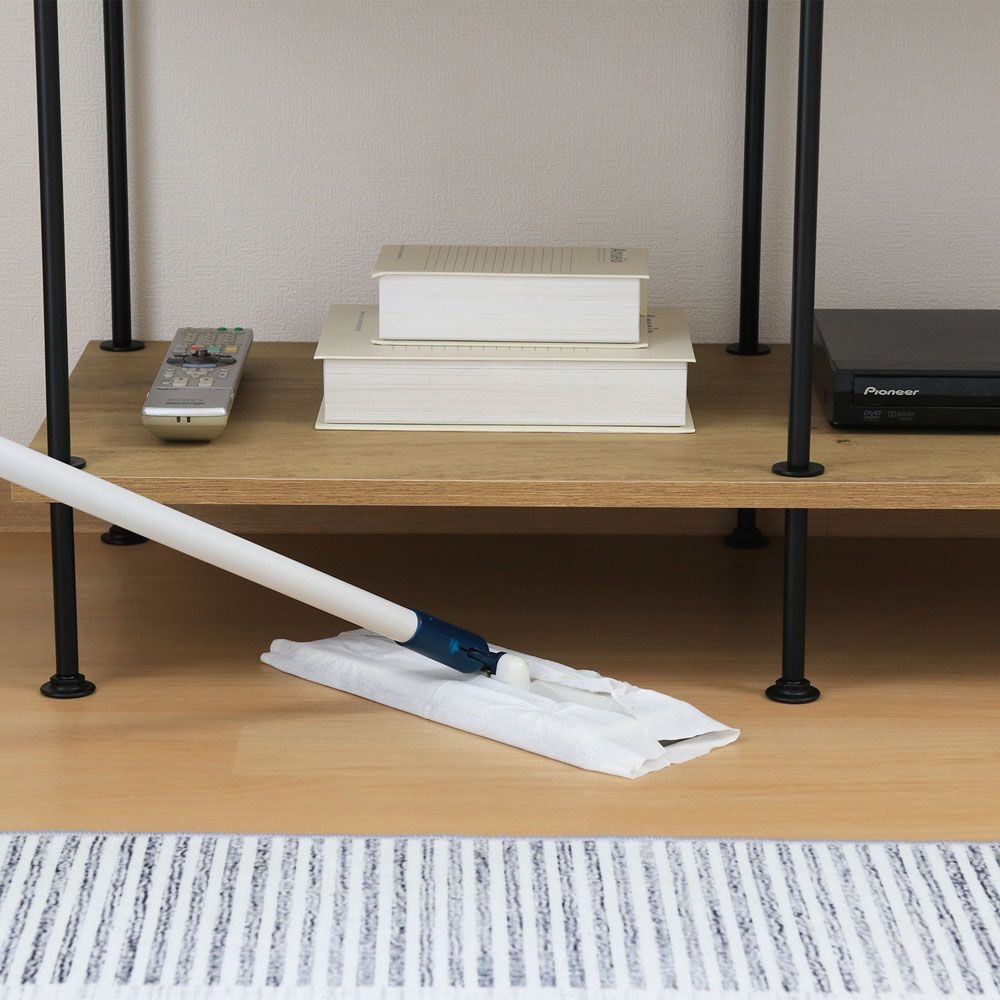 不二貿易 ＥＺＢＯツイストロック　ＴＶ台９０幅　ＯＡＫ　ＮＡ【メーカー直送・代引不可】, ナチュラル, 幅900mm&times;奥行400mm&times;高さ480mm