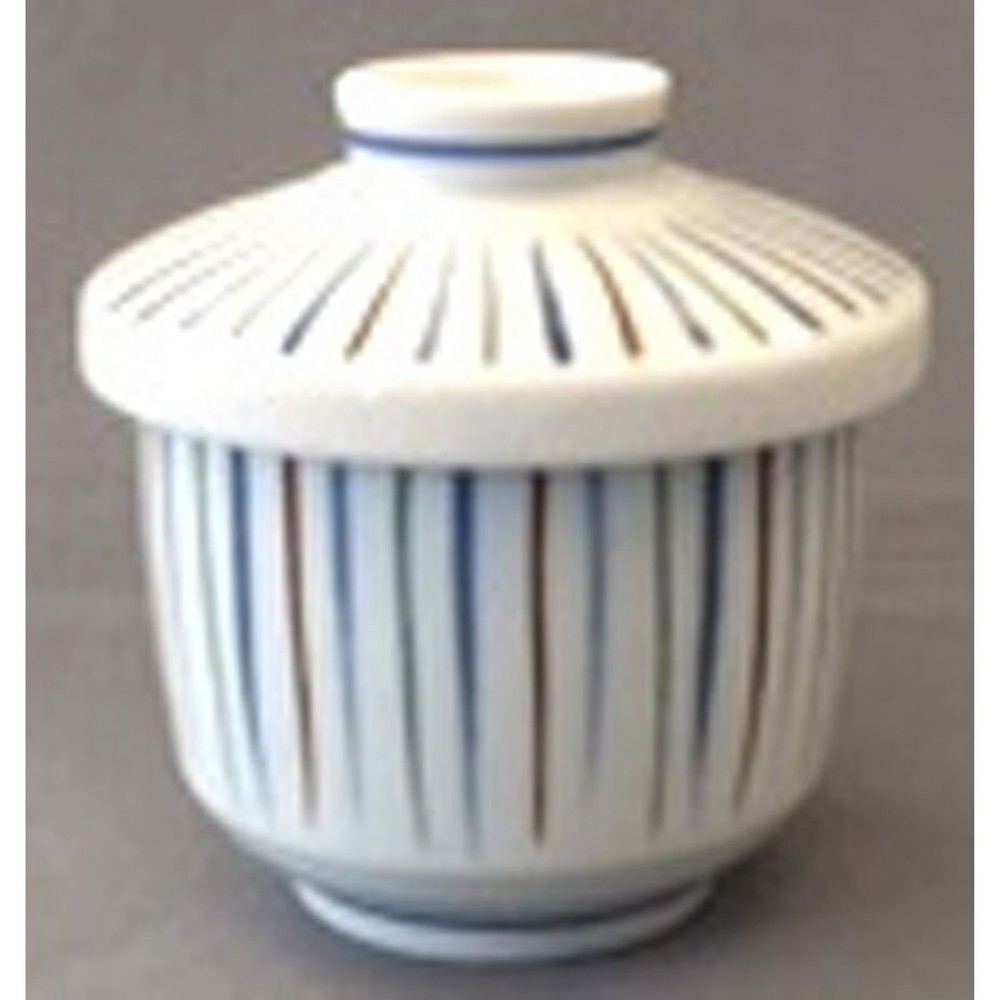 むし碗　青磁十草, その他カラー１, その他サイズ１