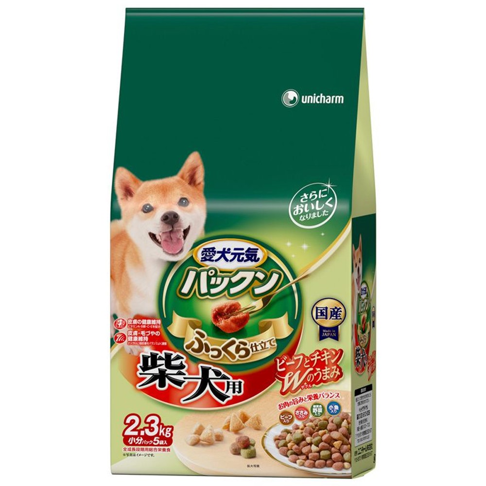 ゲインズパックン柴犬用ビーフ・ささみ・野菜・小魚　2．3ｋｇ, その他カラー１, その他サイズ１